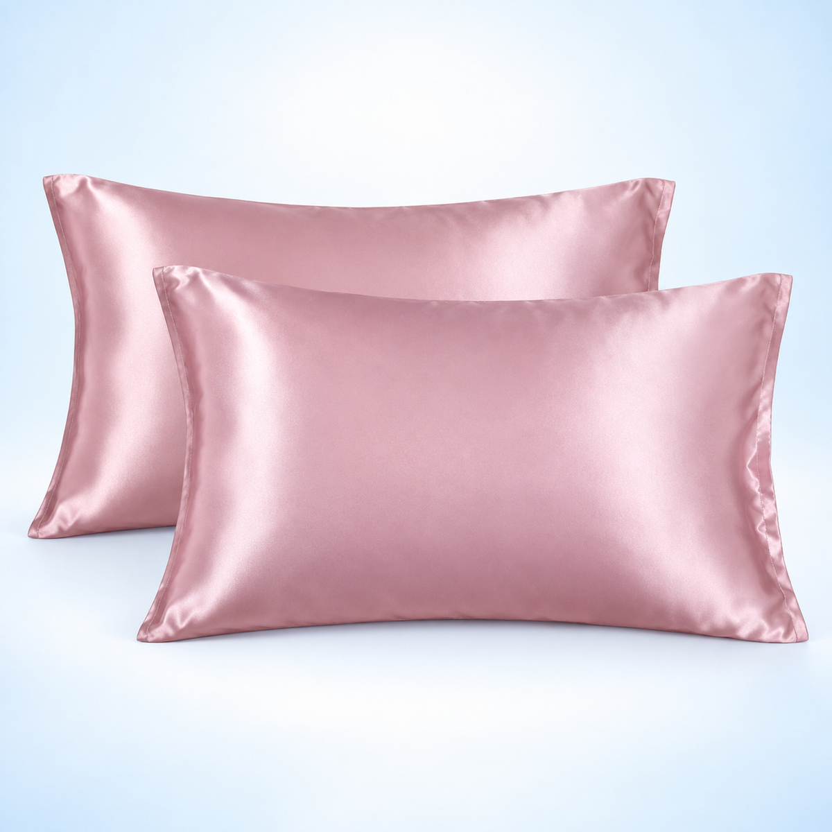 Silk Pillowcase | Soft Satin Material for Hair Care and Home Decor