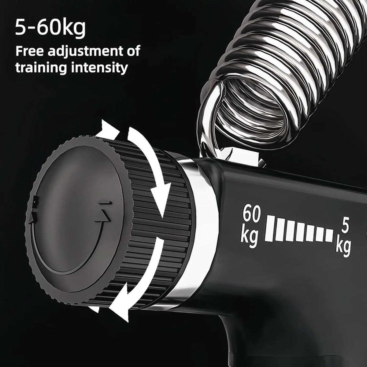 Grip Trainer Kit | Adjustable Hand Gripper, Finger Exercisers & Stress Ball for Muscle Recovery