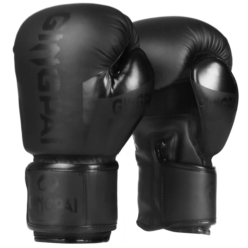 Boxing Gloves | Leather MMA Muay Thai Mitts for Adults | 6-12 OZ Sizes