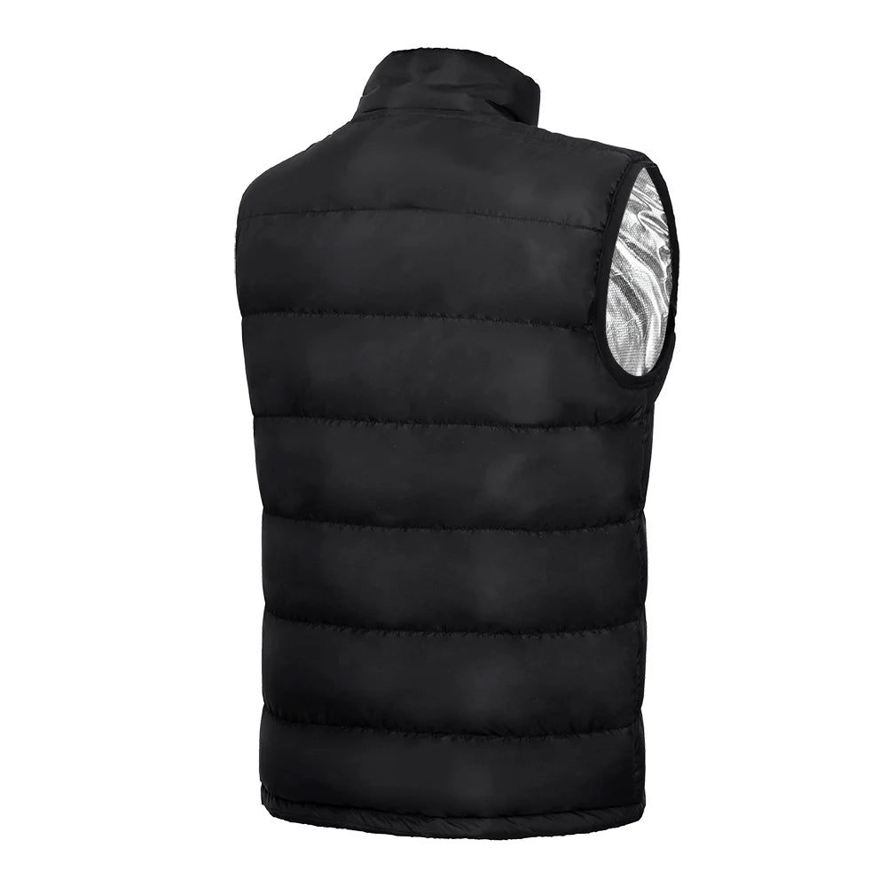 Heated Vest Jacket | 9 Zones Graphene Heating | USB Power Delivery for Camping