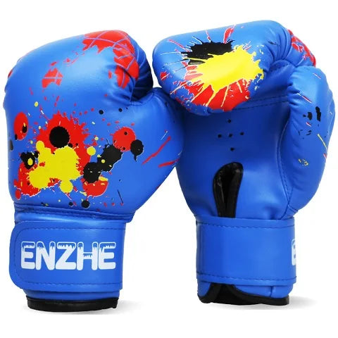 Boxing Gloves | Leather MMA Muay Thai Mitts for Adults | 6-12 OZ Sizes