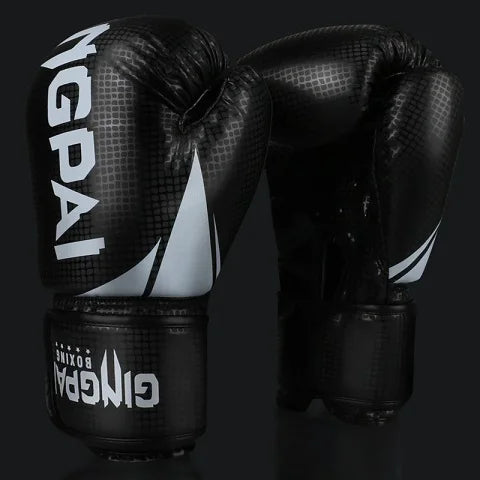 Boxing Gloves | Leather MMA Muay Thai Mitts for Adults | 6-12 OZ Sizes