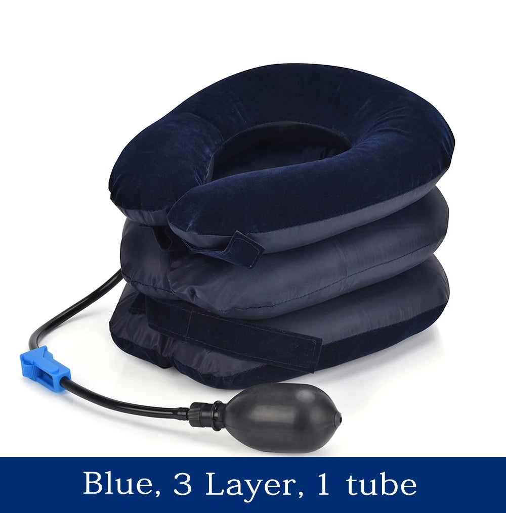 Neck Massager | Inflatable Cervical Support Pillow for Pain Relief