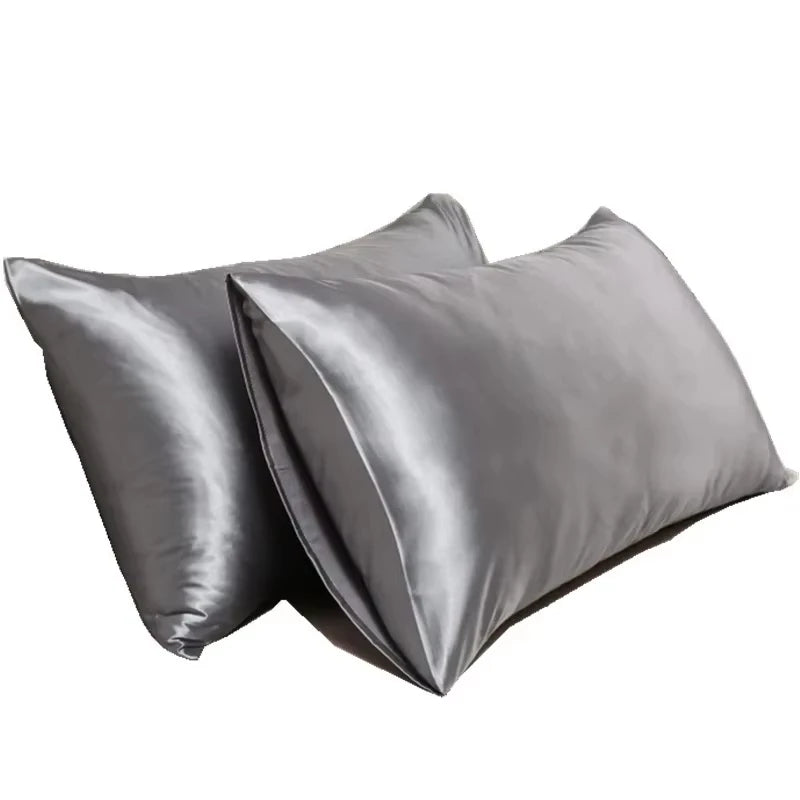 Silk Pillowcase | Soft Satin Material for Hair Care and Home Decor