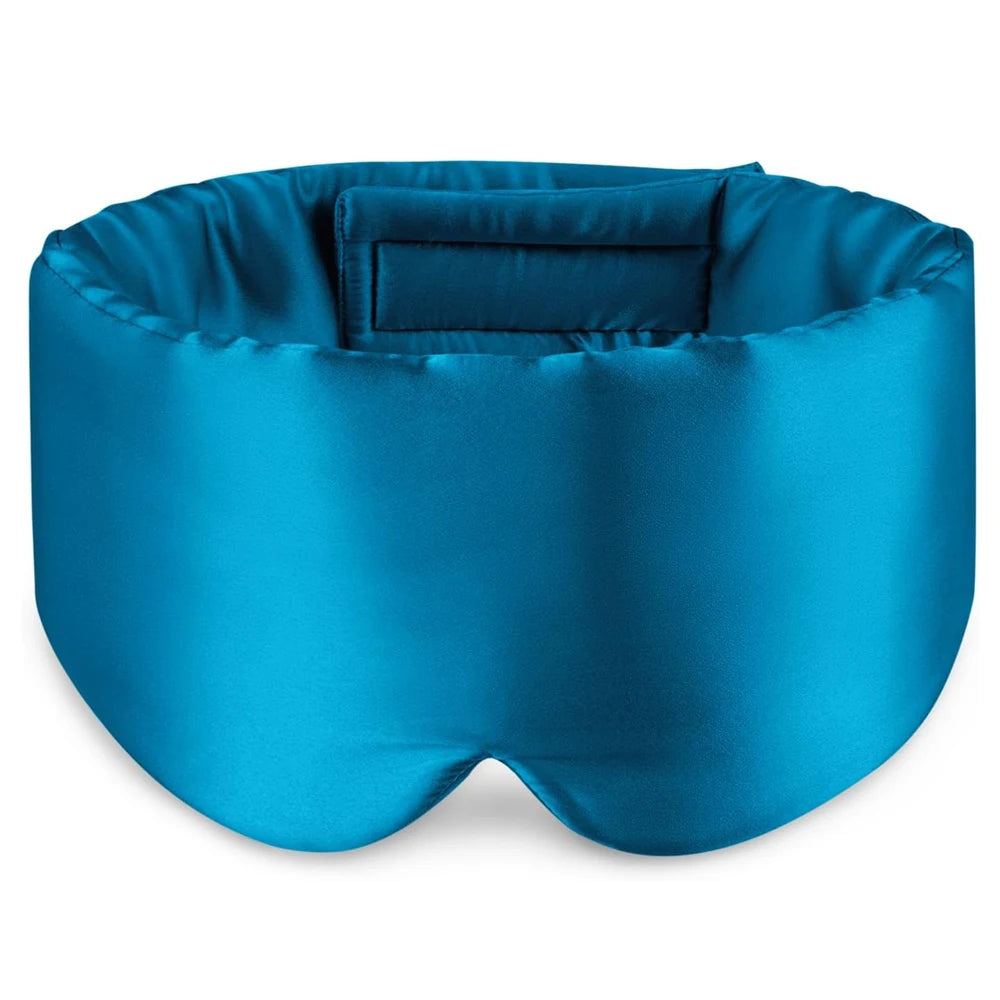 Silk Blackout Eye Mask | Soft Cotton, Non-Intraocular Pressure, Adjustable Design