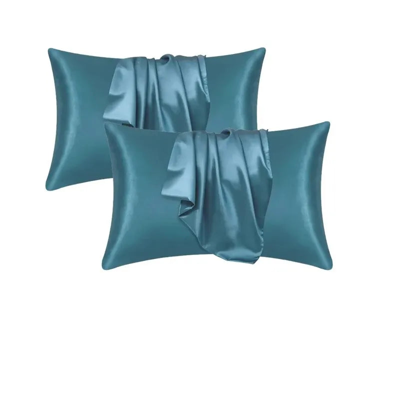 Silk Pillowcase | Soft Satin Material for Hair Care and Home Decor