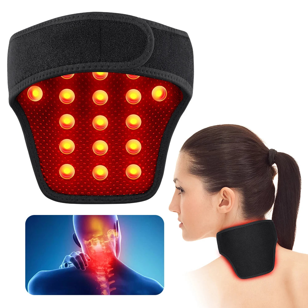 Heating Neck Protector | Magnetic Compression Sleeve for Bone Care Support