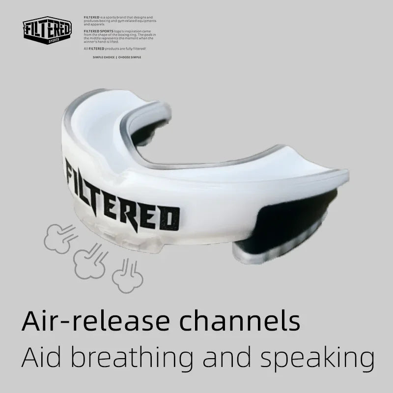 Filtered Sports Mouthguard | Muay Thai Boxing Teeth Protection for Training