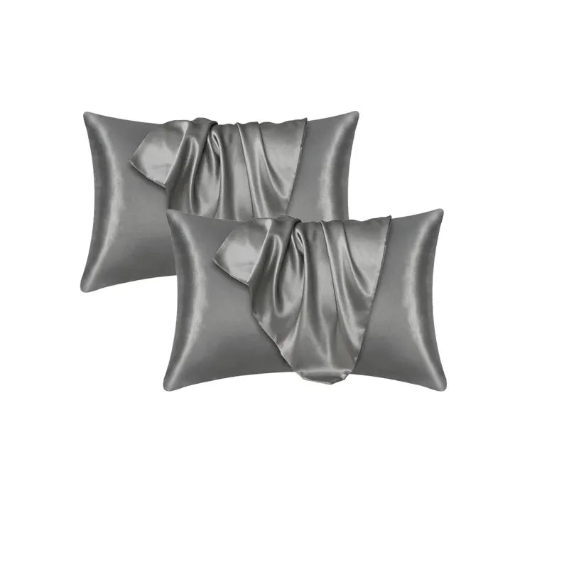 Silk Pillowcase | Soft Satin Material for Hair Care and Home Decor