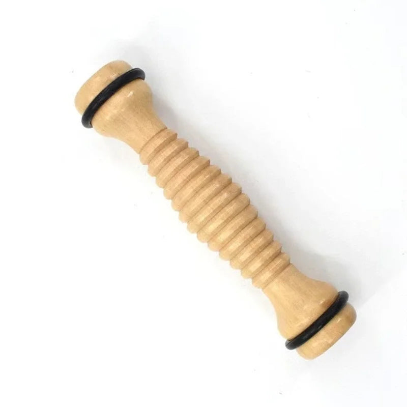 Foot Massager Roller | Wooden Design for Pressure Relief and Relaxation
