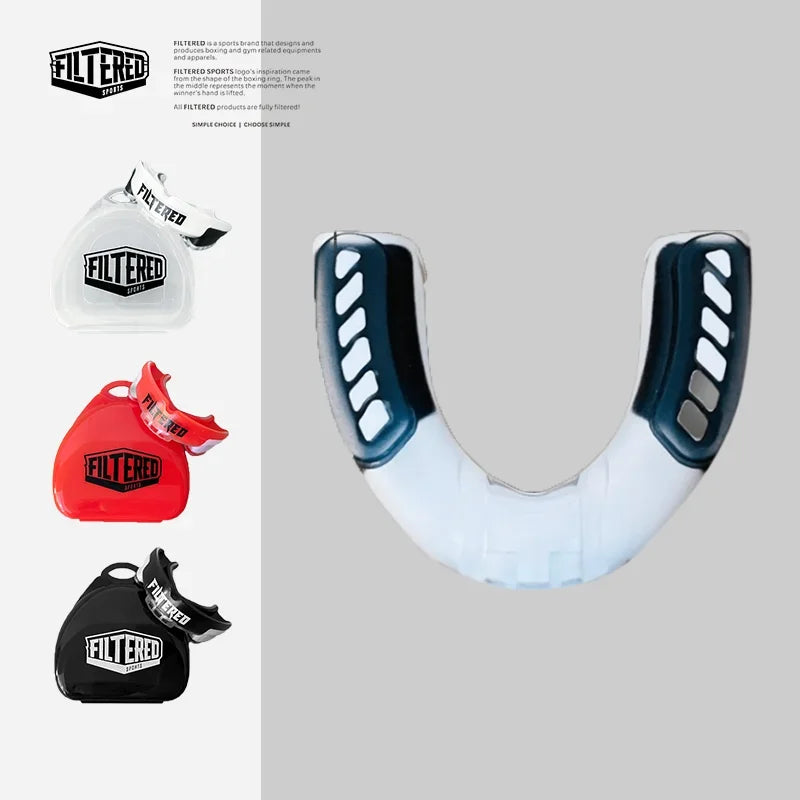 Filtered Sports Mouthguard | Muay Thai Boxing Teeth Protection for Training