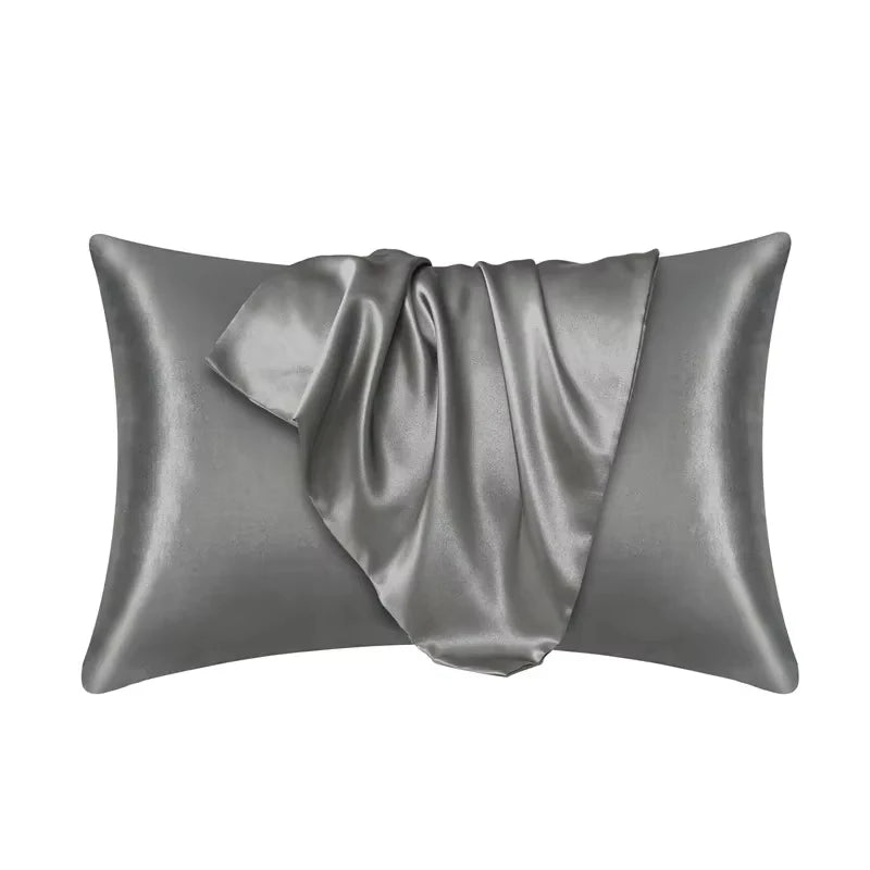 Silk Pillowcase | Soft Satin Material for Hair Care and Home Decor