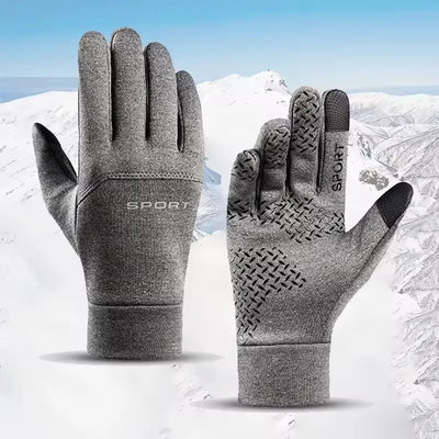 Winter Warm Gloves Touch Screen Windproof Non Slip Cold-proof Cycling Gloves Outdoor Men's Women's Running Hiking Skiing Gloves