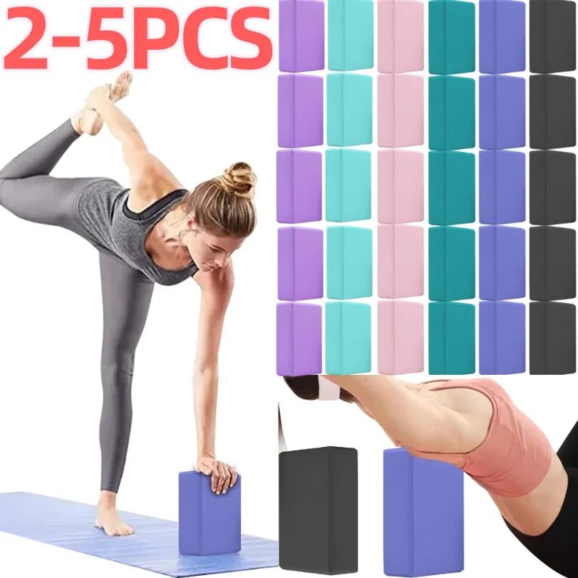 Yoga Blocks | High Density Moisture-Proof Solid Color Body Shaping Bricks