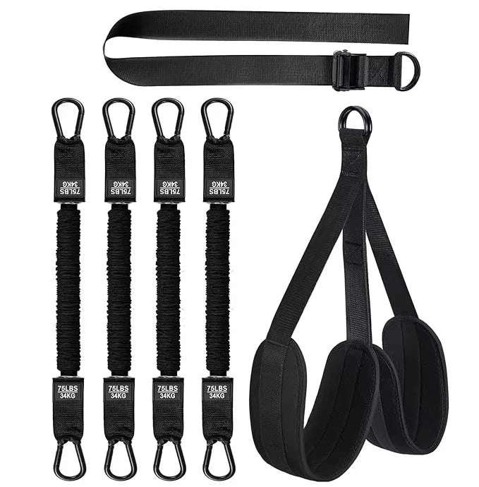 Pull Up Assistance Bands Set | Resistance Straps for Chin-up Training and Body Stretching