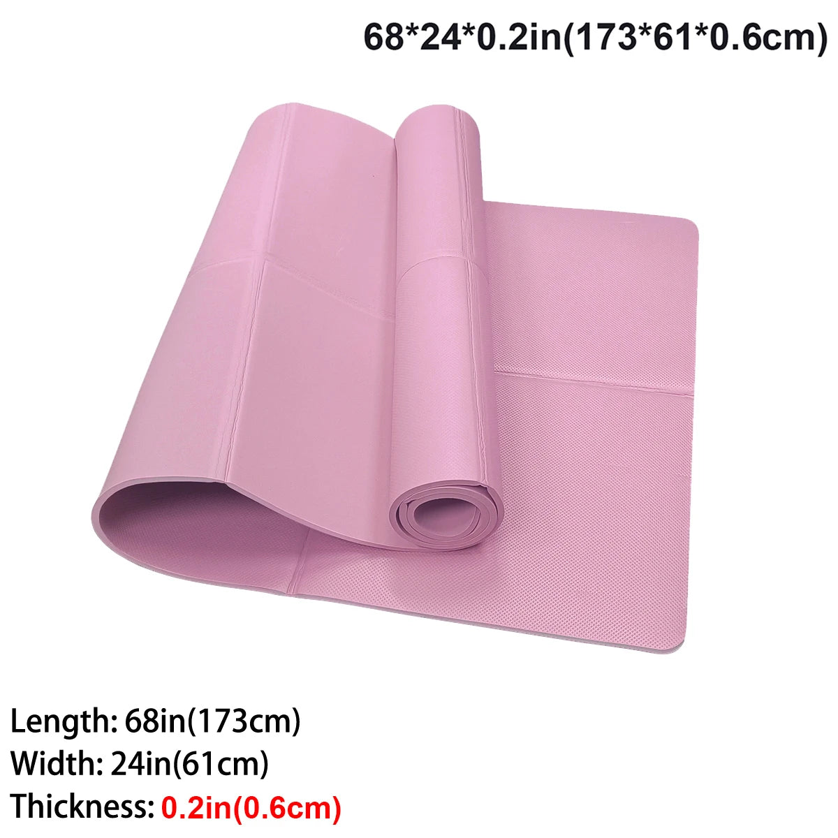 Yoga Mat | Eco-Friendly EVA, Non-Absorbent, Portable for Travel & Fitness