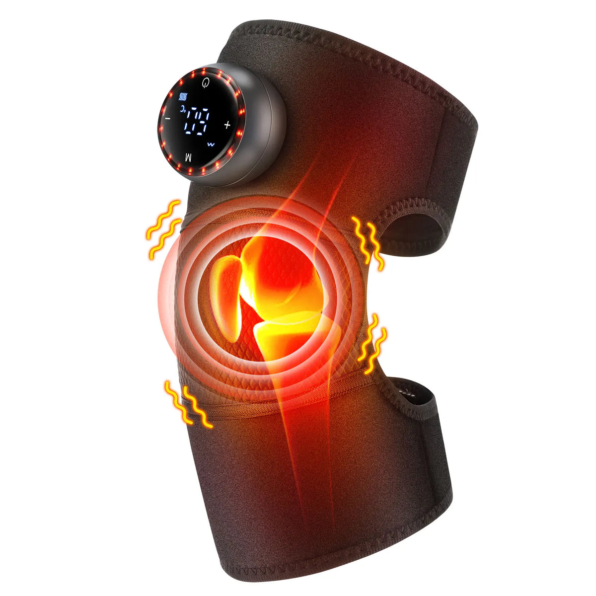 Heating Massage Knee Pad | Hot Compress for Muscle Relaxation and Blood Circulation