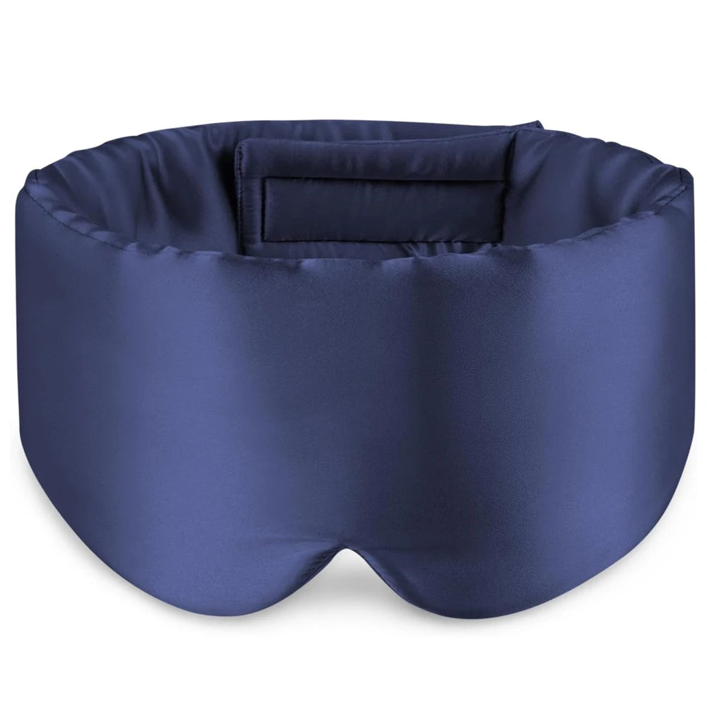 Silk Blackout Eye Mask | Soft Cotton, Non-Intraocular Pressure, Adjustable Design