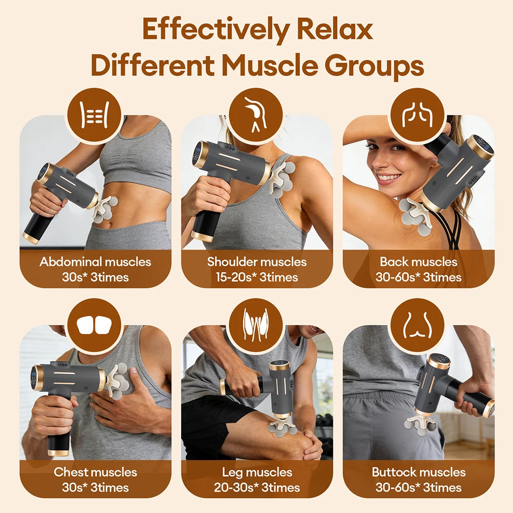 Electric Massage Gun | 11 Speed High-Frequency Vibration for Muscle Relief