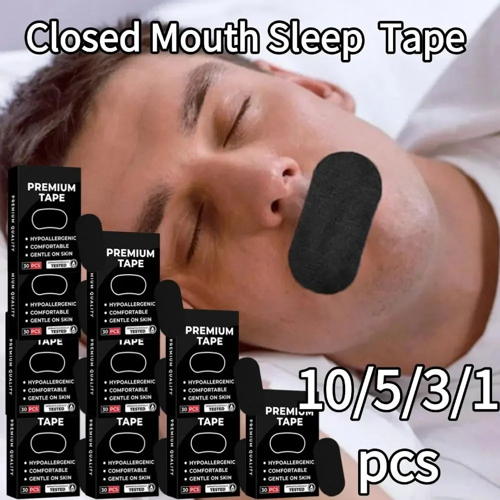 Anti Snoring Sleep Mouth Tape | Medical Grade Breathing Aid for Improved Sleep