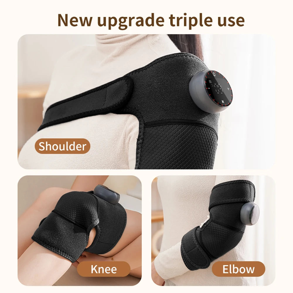 Heating Massage Knee Pad | Hot Compress for Muscle Relaxation and Blood Circulation