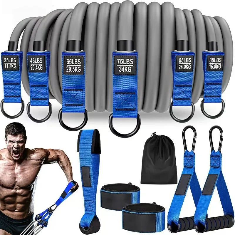 Resistance Strap with Handle | Muscle Training and Body Shaping Equipment