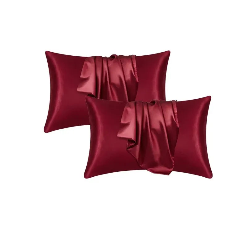 Silk Pillowcase | Soft Satin Material for Hair Care and Home Decor