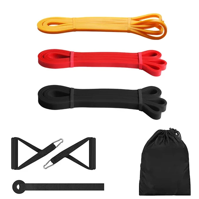 Exercise Resistance Bands | Natural Latex Rubber for Home Gym Fitness