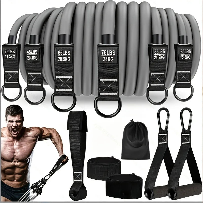 Resistance Strap with Handle | Muscle Training and Body Shaping Equipment