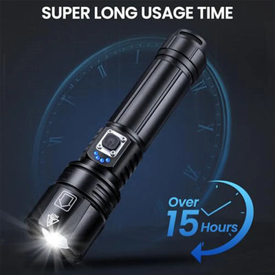 Most Powerful LED Flashlight USB Rechargeable Torch Light High Power Flashlight Tactical Lantern Long Shot Hand Lamp For Camping