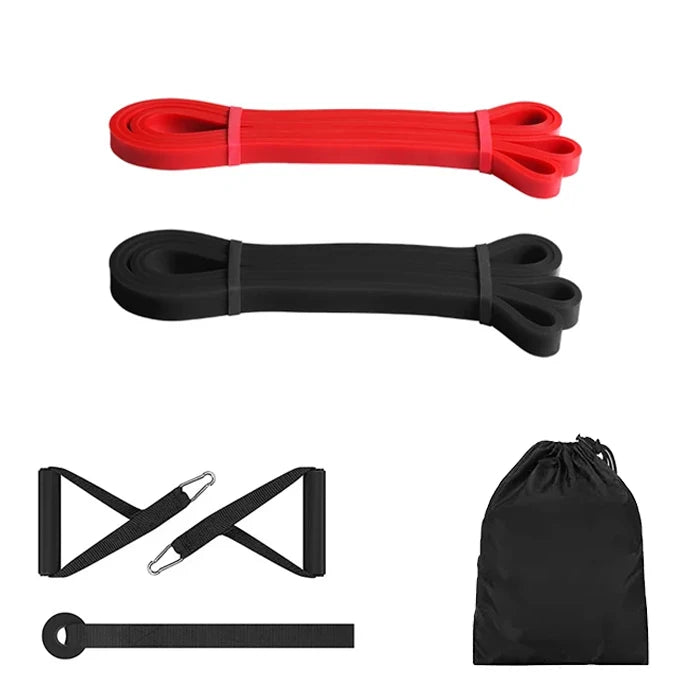 Exercise Resistance Bands | Natural Latex Rubber for Home Gym Fitness
