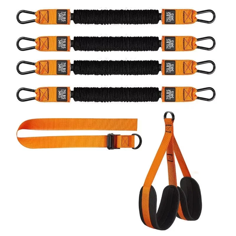 Pull Up Assistance Bands Set | Resistance Straps for Chin-up Training and Body Stretching
