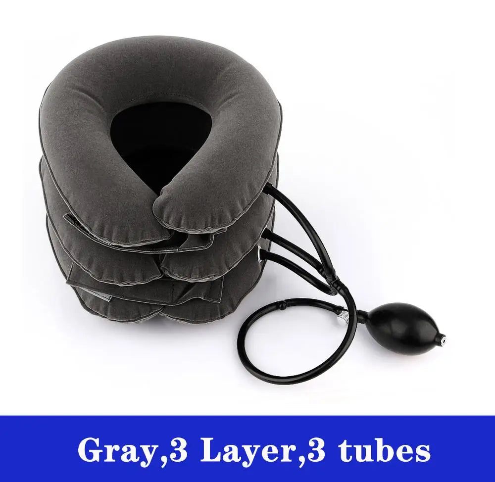 Neck Massager | Inflatable Cervical Support Pillow for Pain Relief