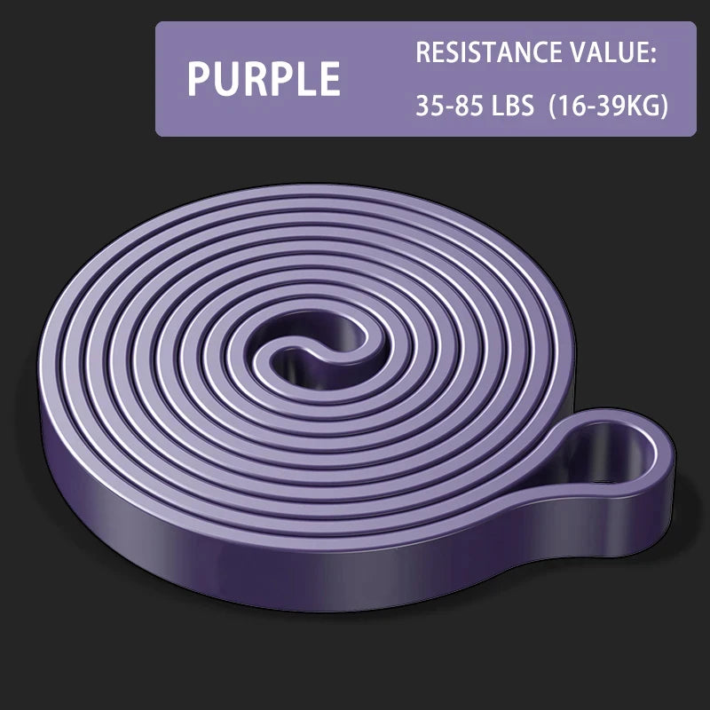 Exercise Resistance Bands | Natural Latex Rubber for Home Gym Fitness