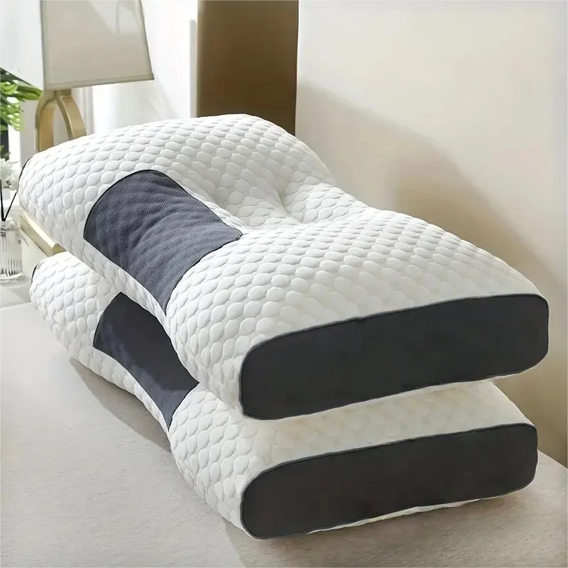 Massage Neck Pillows | Ergonomic Orthopedic Support with Bamboo Fiber Filling