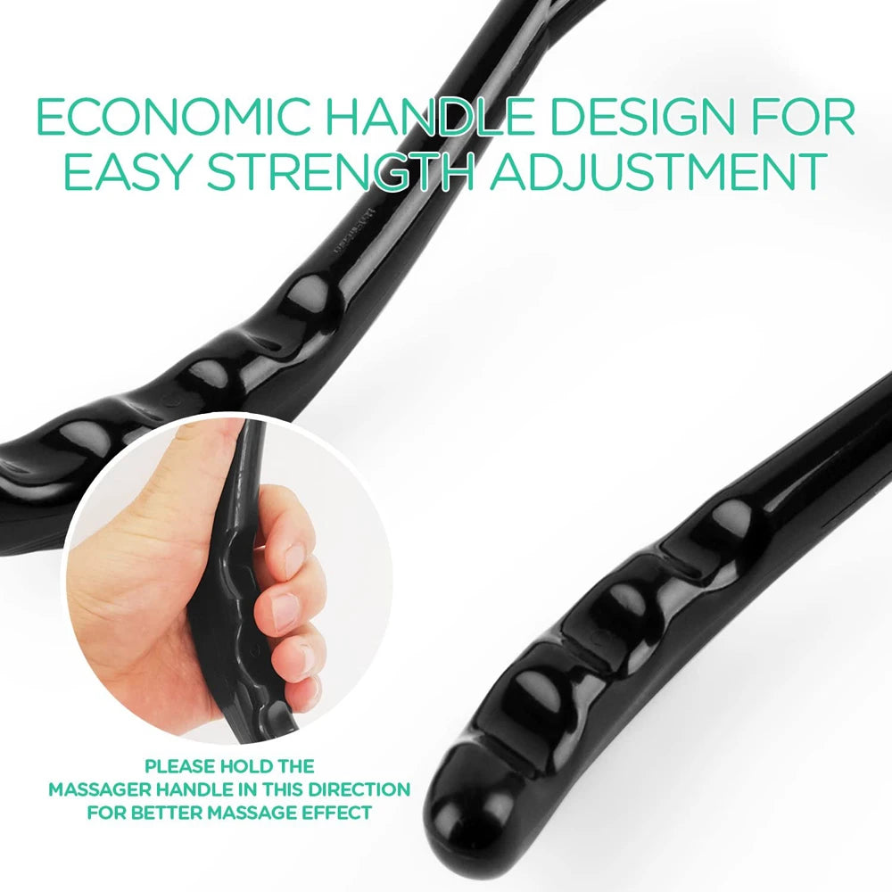 Neck Massager | Ergonomic Dual Trigger Point Design for Pain Relief, Lightweight & Portable