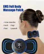 Electric Neck Massage Pads | EMS Micro Current Relief for Shoulder and Neck Tension