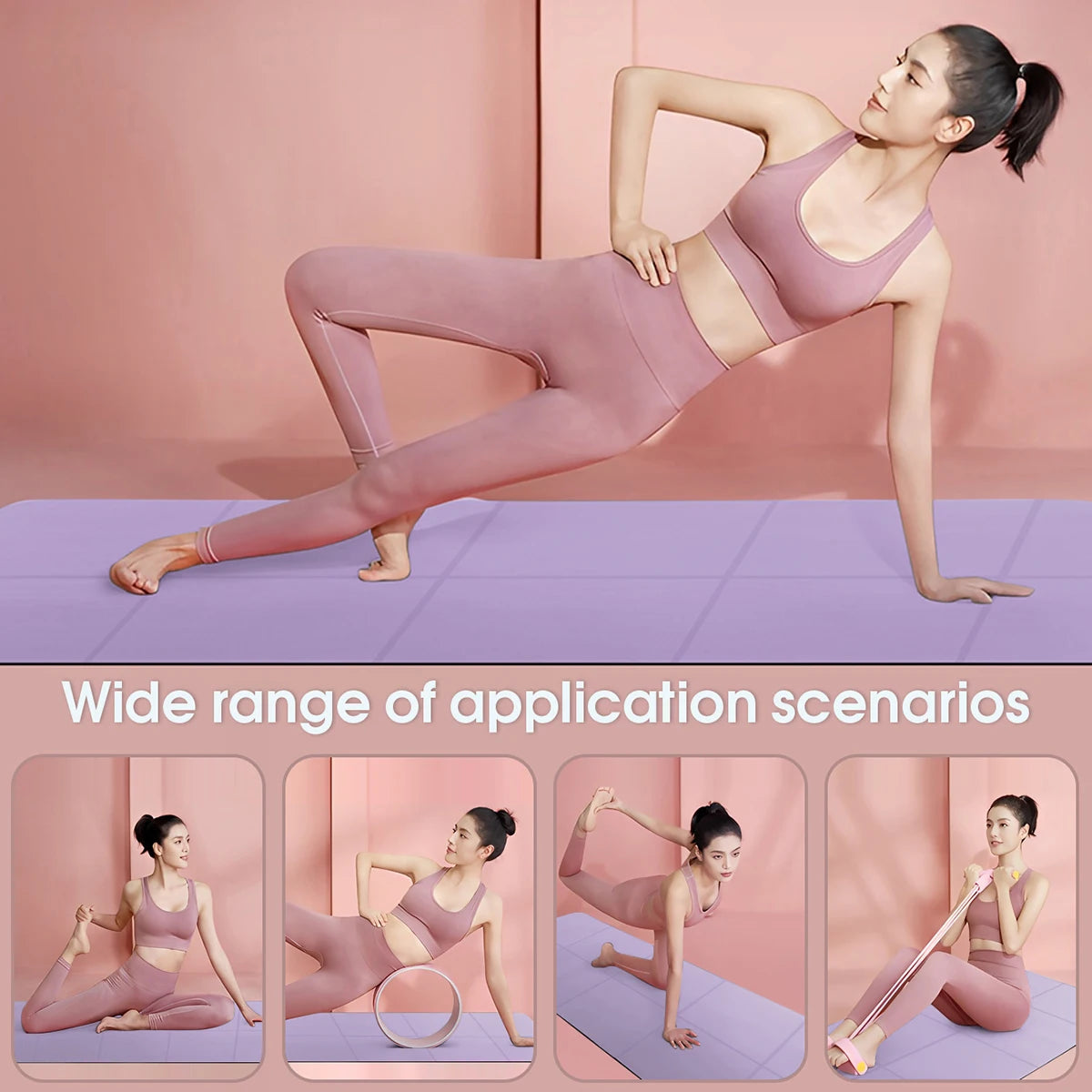 Yoga Mat | Eco-Friendly EVA, Non-Absorbent, Portable for Travel & Fitness