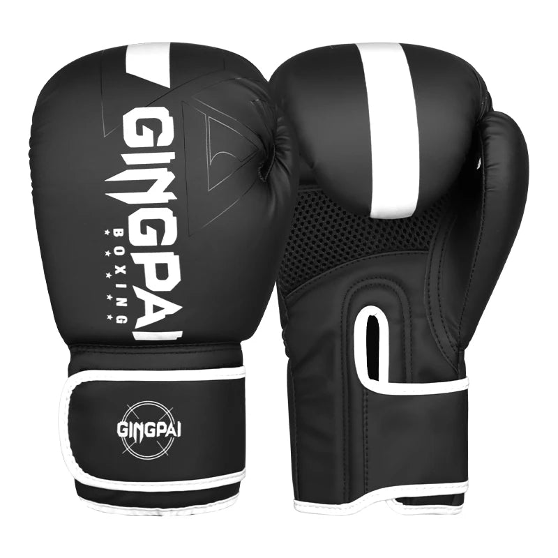 Boxing Gloves 14oz | PU Leather Kickboxing Training Equipment for Adults