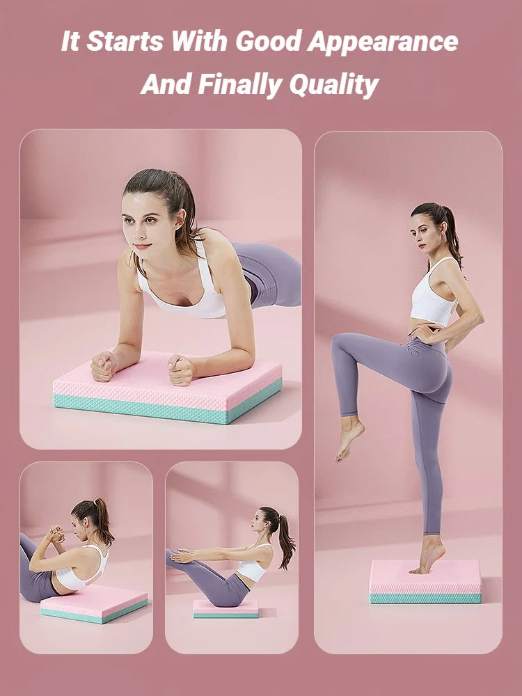 Balance Pad Foam Mat | Non-Slip Cushion for Core Stability Training