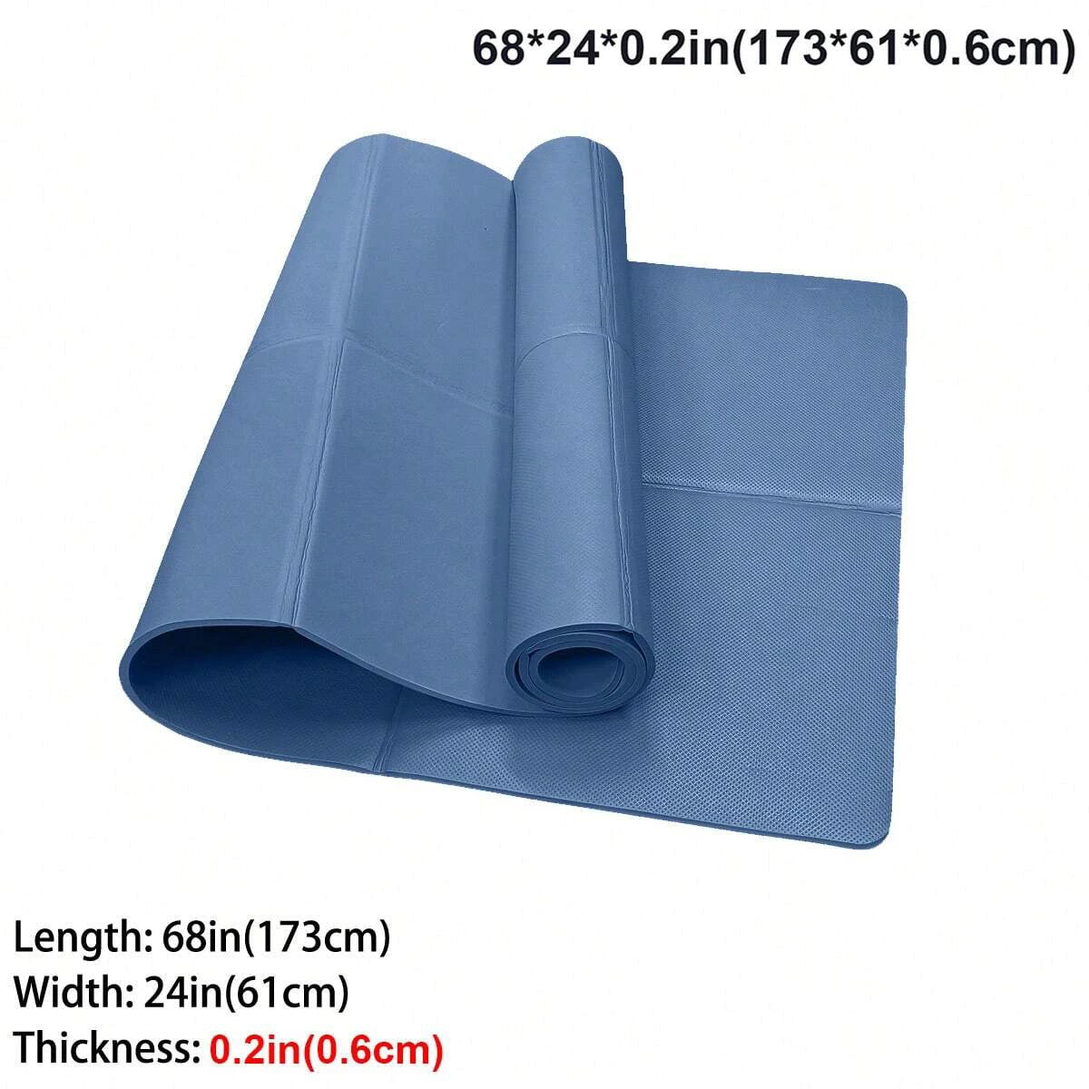 Yoga Mat | Eco-Friendly EVA, Non-Absorbent, Portable for Travel & Fitness