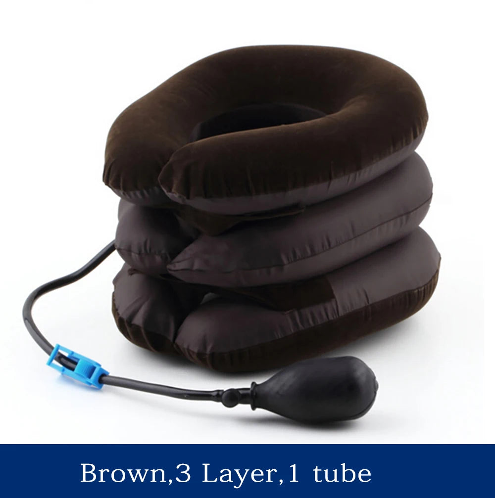 Neck Massager | Inflatable Cervical Support Pillow for Pain Relief