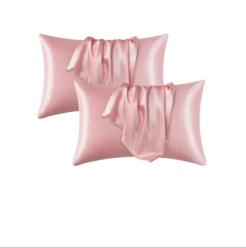Silk Pillowcase | Soft Satin Material for Hair Care and Home Decor