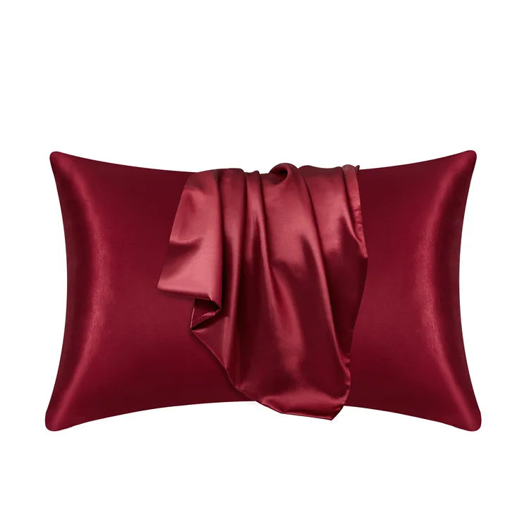 Silk Pillowcase | Soft Satin Material for Hair Care and Home Decor
