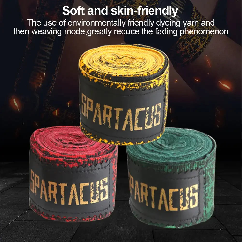 Boxing Bandage Wraps | High Elastic Polyester Cotton Training Gloves Set