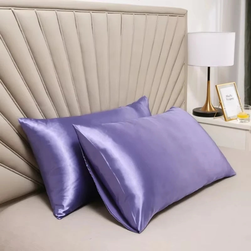 Silk Pillowcase | Soft Satin Material for Hair Care and Home Decor