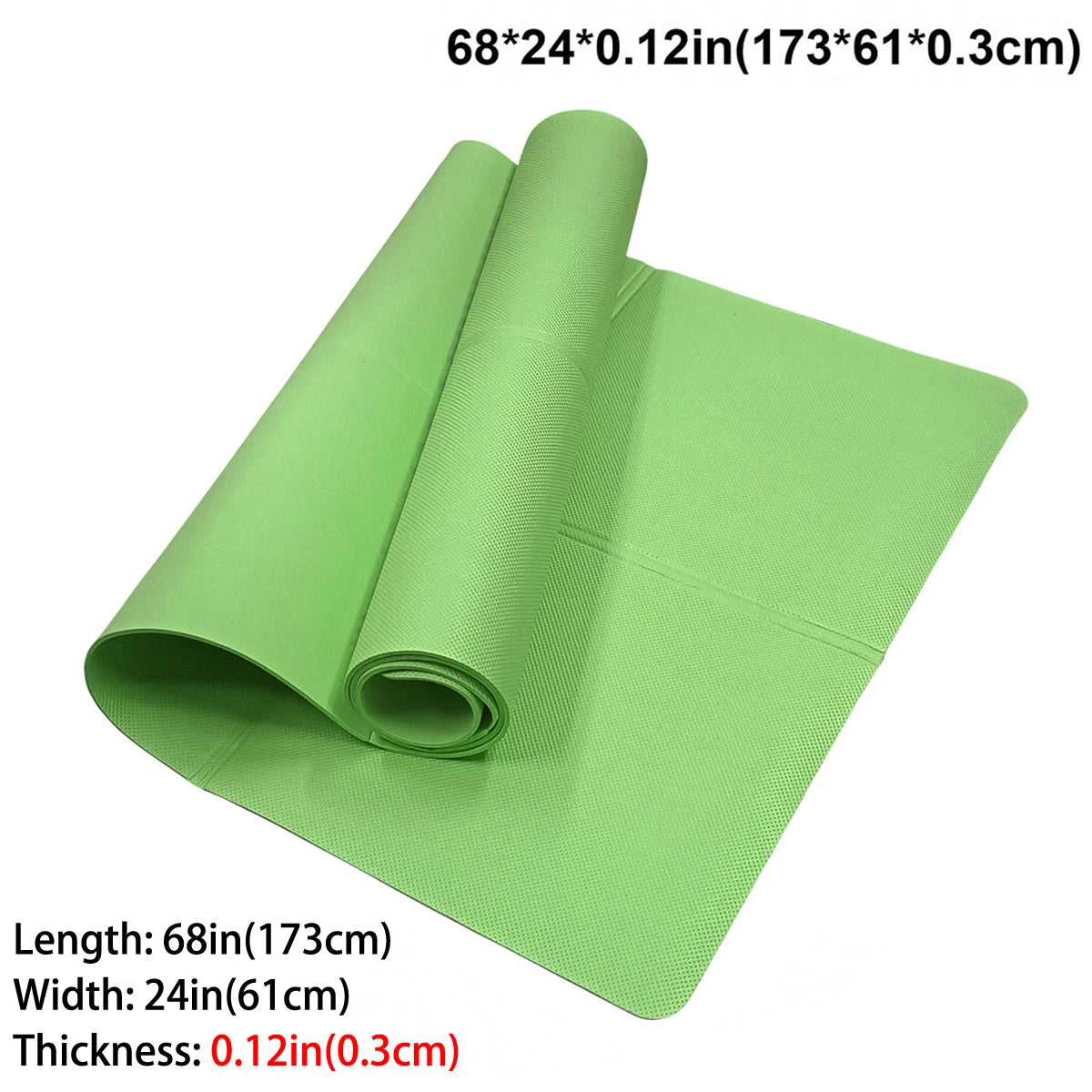 Yoga Mat | Eco-Friendly EVA, Non-Absorbent, Portable for Travel & Fitness