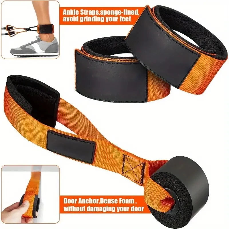 Resistance Strap with Handle | Muscle Training and Body Shaping Equipment