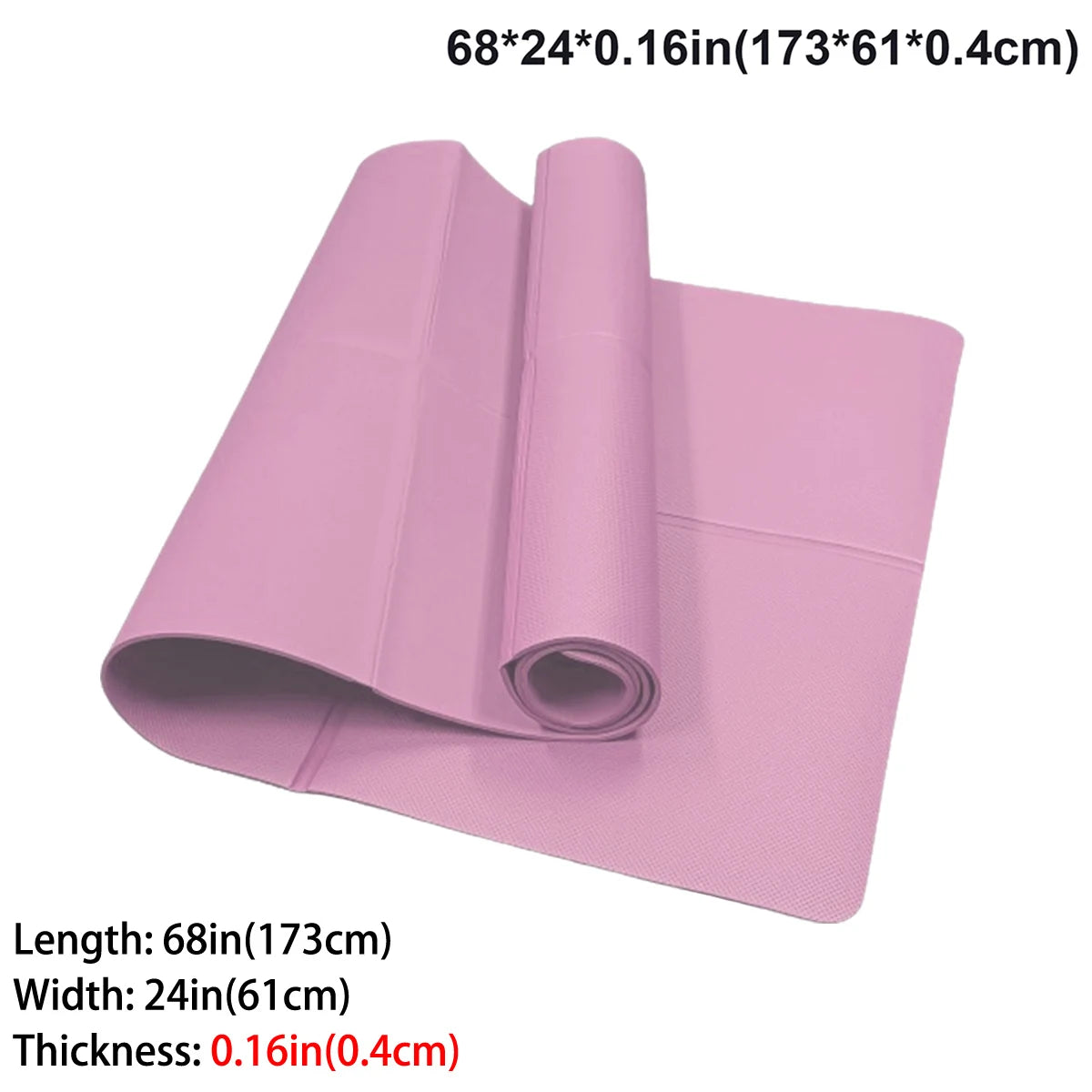 Yoga Mat | Eco-Friendly EVA, Non-Absorbent, Portable for Travel & Fitness