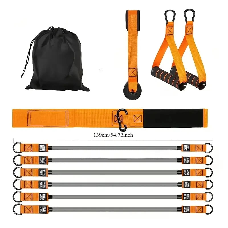 Resistance Strap with Handle | Muscle Training and Body Shaping Equipment